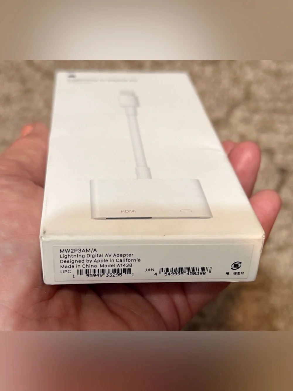 Apple Lightning to Digital AV Adapter - White
